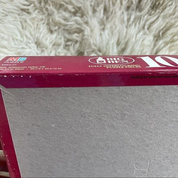 MB Big Ben “Barn, Willamette Valley, OR” 1000 Pcs Puzzle - Picture 4 of 5